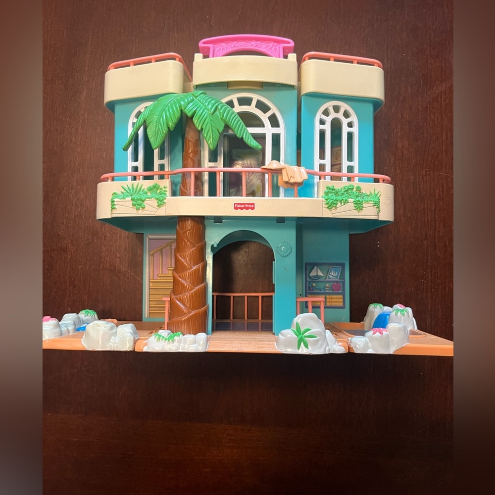 Fisher-Price Island Adventure Playset with Blue and Orange